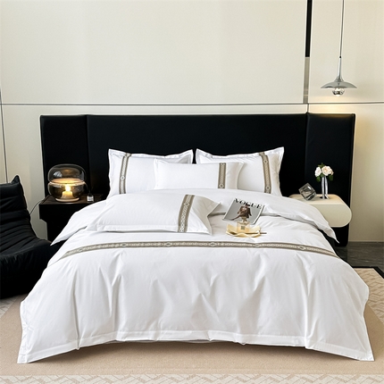 Lenjerie de hotel brodată Lux elegant de lux moale